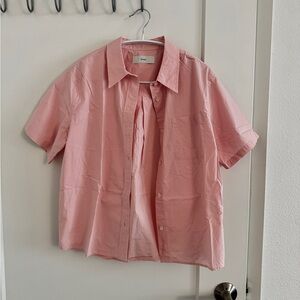 Pink Short Sleeve Women's Shirt